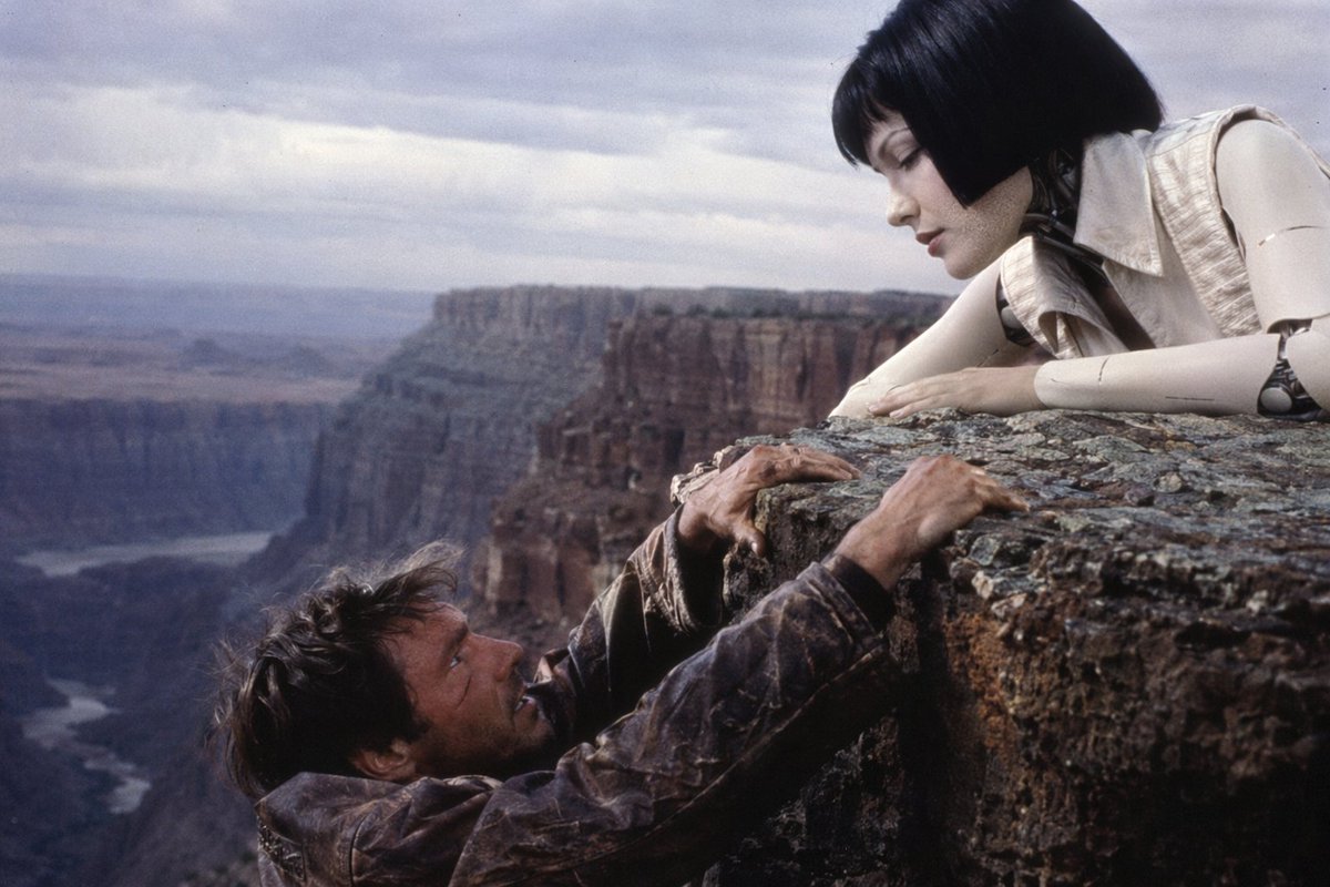 90s Sci-Fi Cliffhanger Movie Still