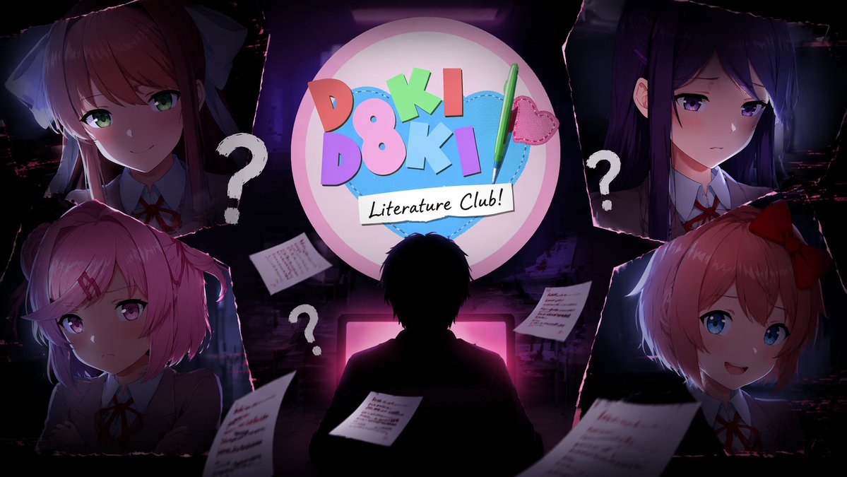 Anime Horror Game Thumbnail Composite