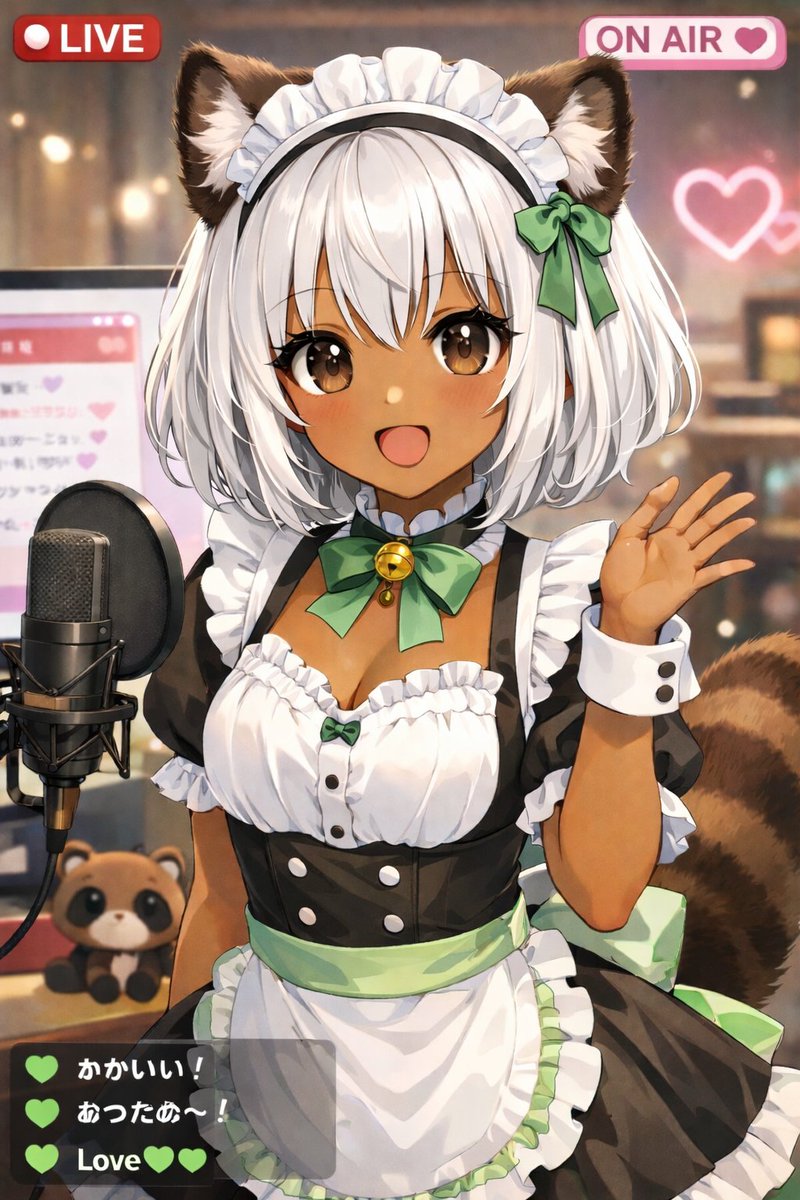 Anime VTuber Live Stream Overlay