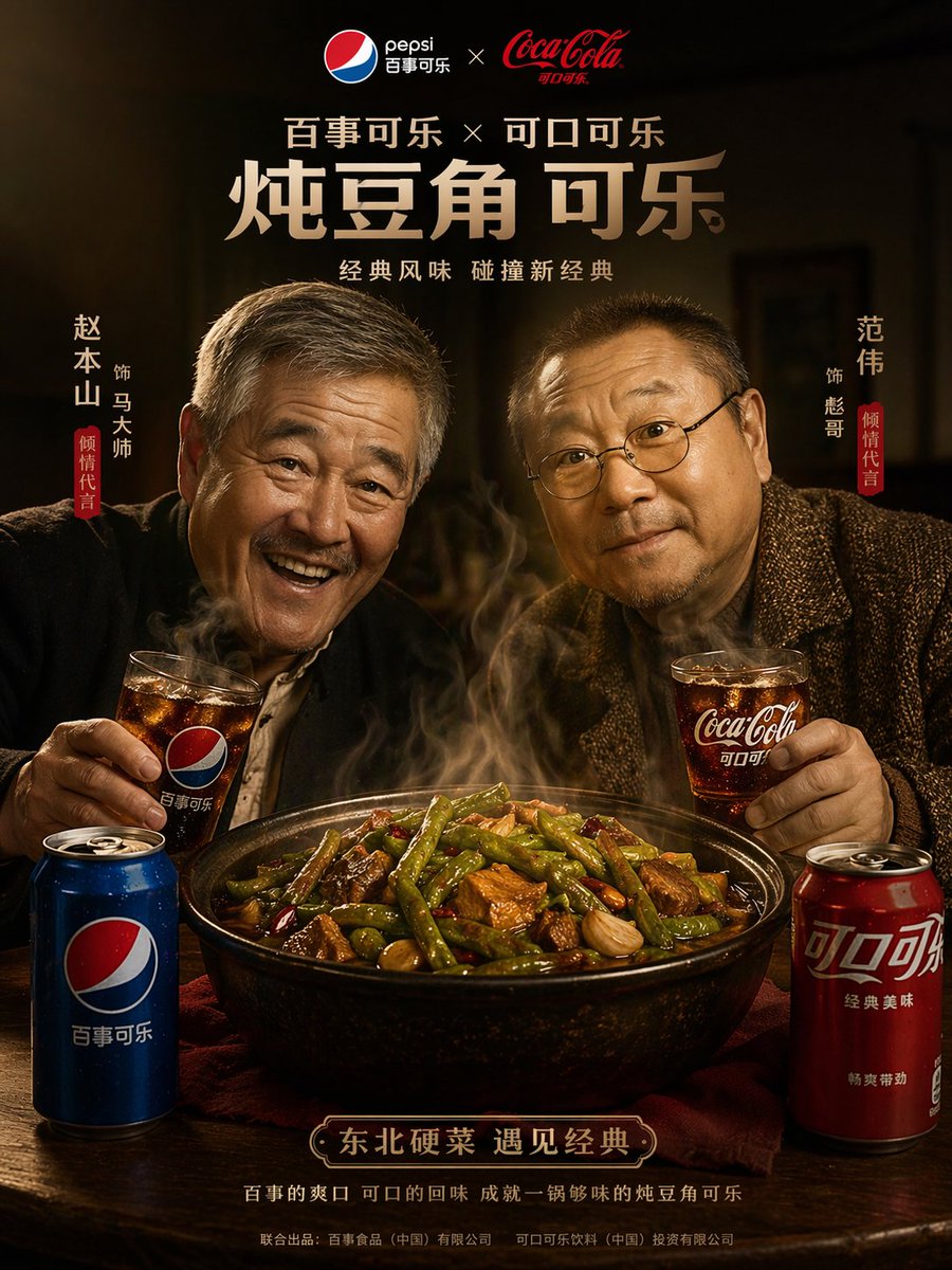 Cinematic Food & Beverage Collab Poster