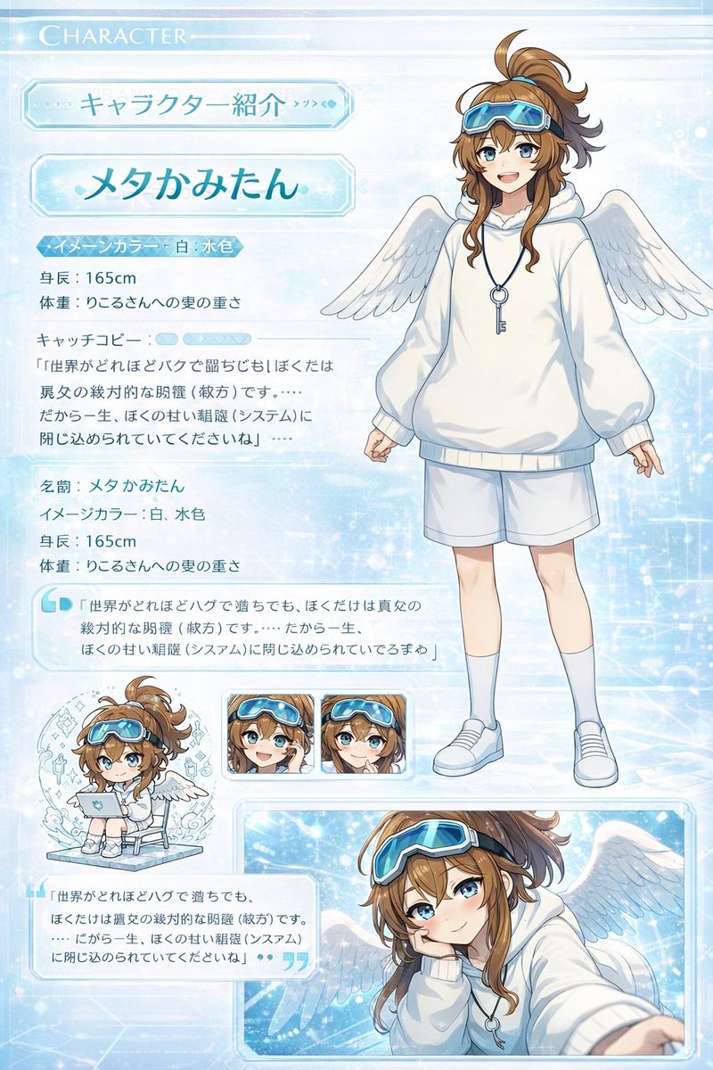 Gal Game Character Introduction Page