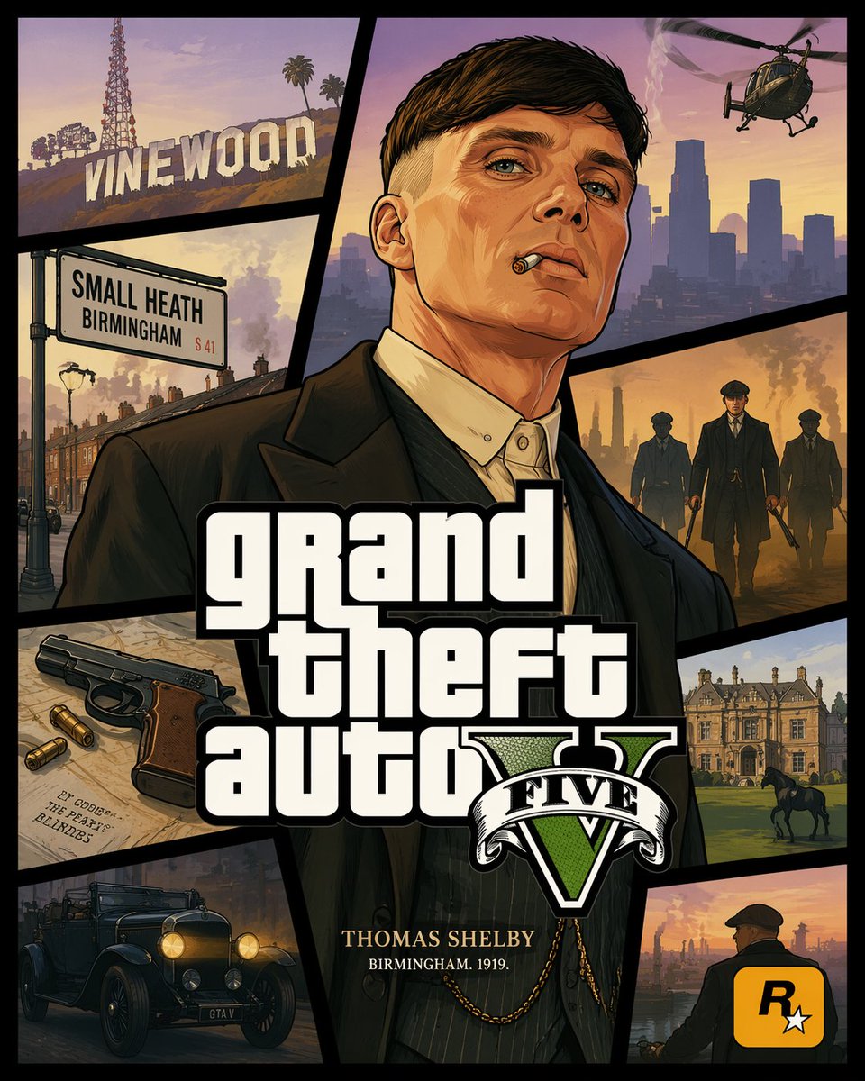 GTA V Style Crossover Cover Art