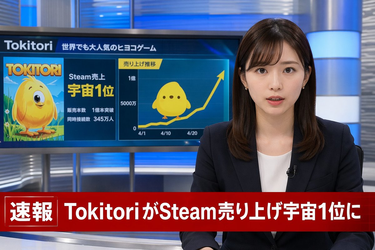 Japanese Breaking News Broadcast Generator