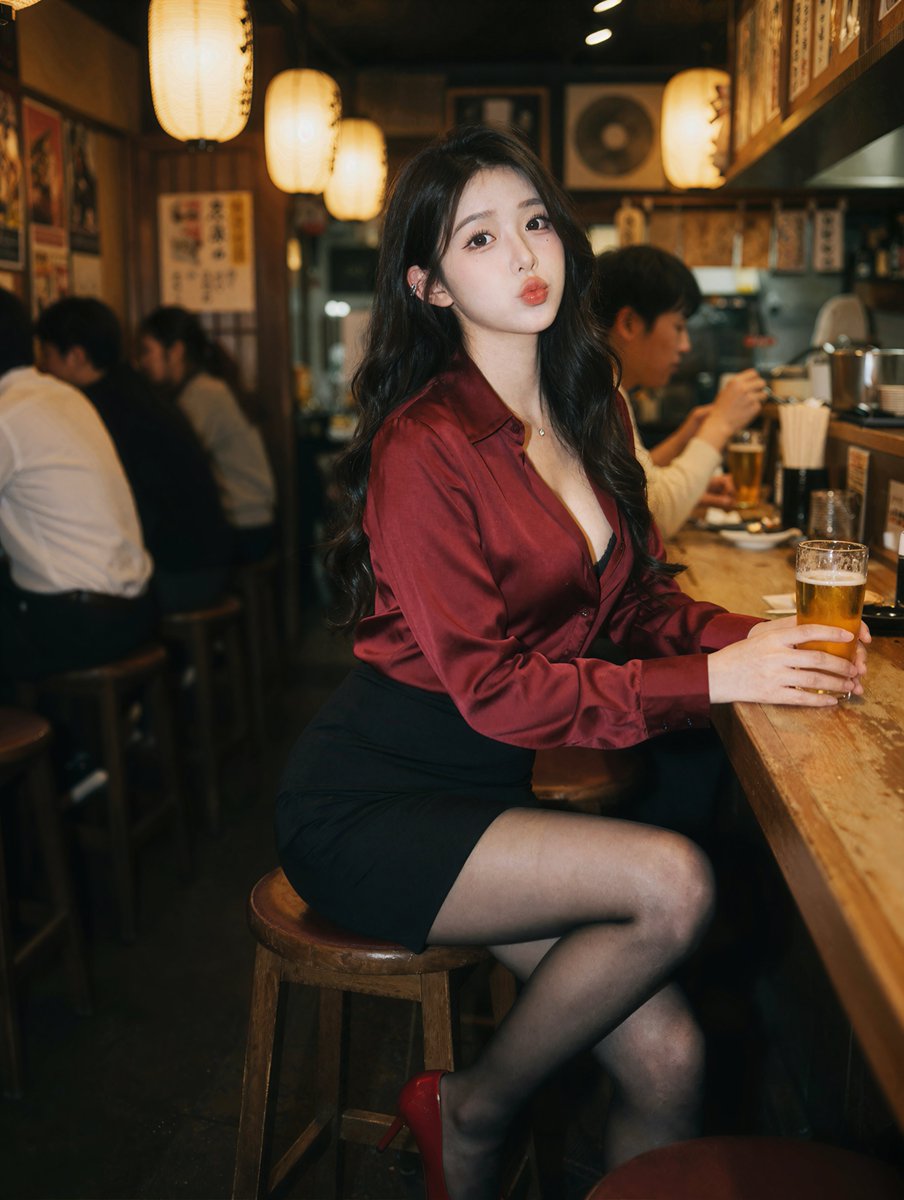 Photorealistic Izakaya Portrait