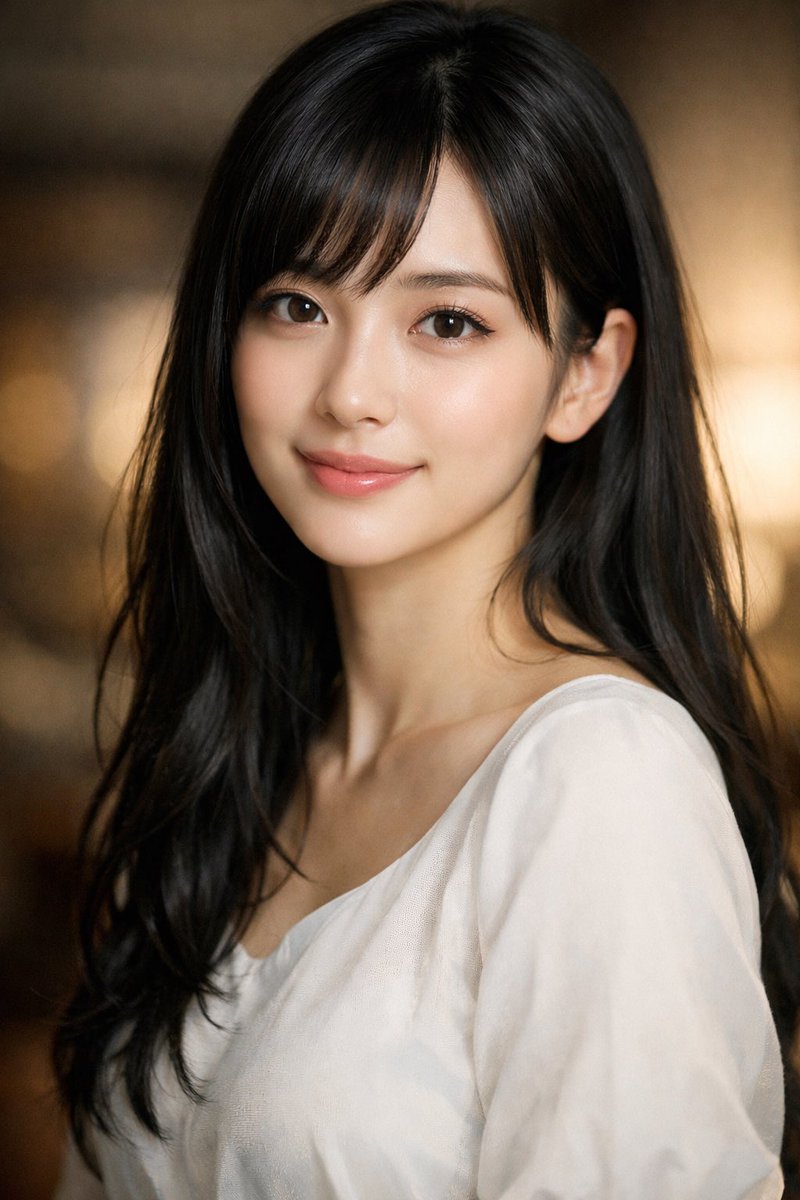 Photorealistic Portrait of a Young Woman