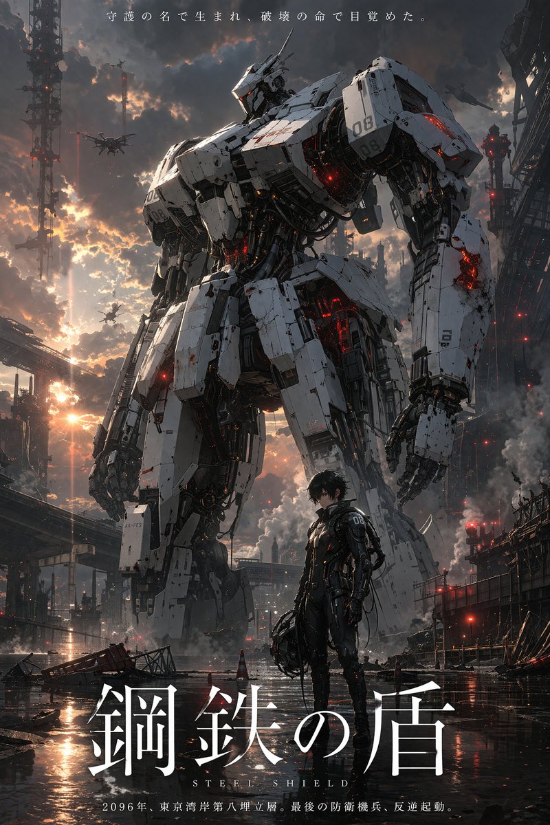 Sci-Fi Mecha Movie Poster