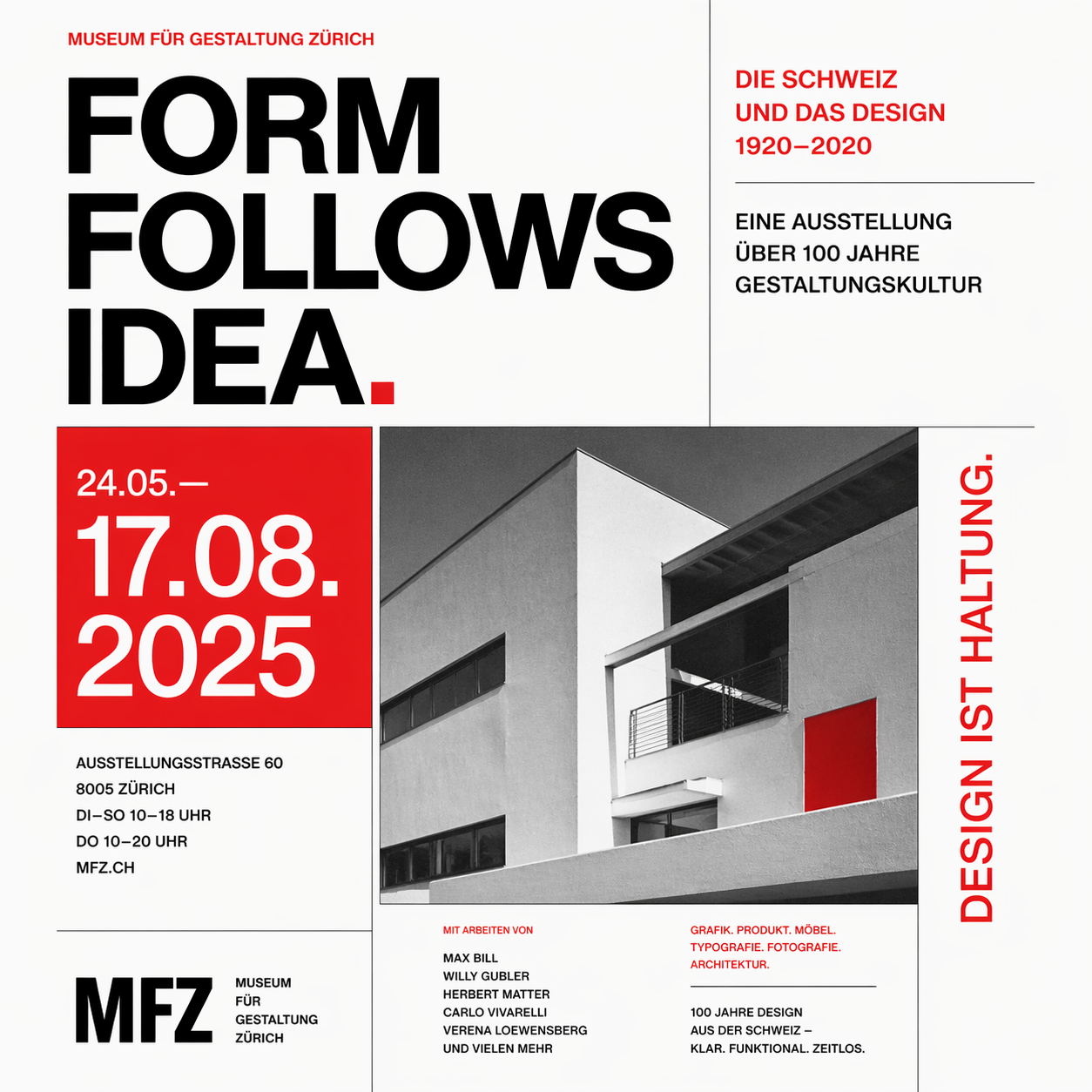 Swiss Grid Culture Poster